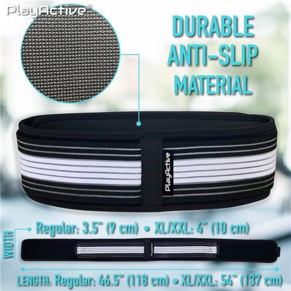 Sacroiliac SI Joint Hip Belt - Lower Back Support Brace for Men and Women - Picture 4 of 7